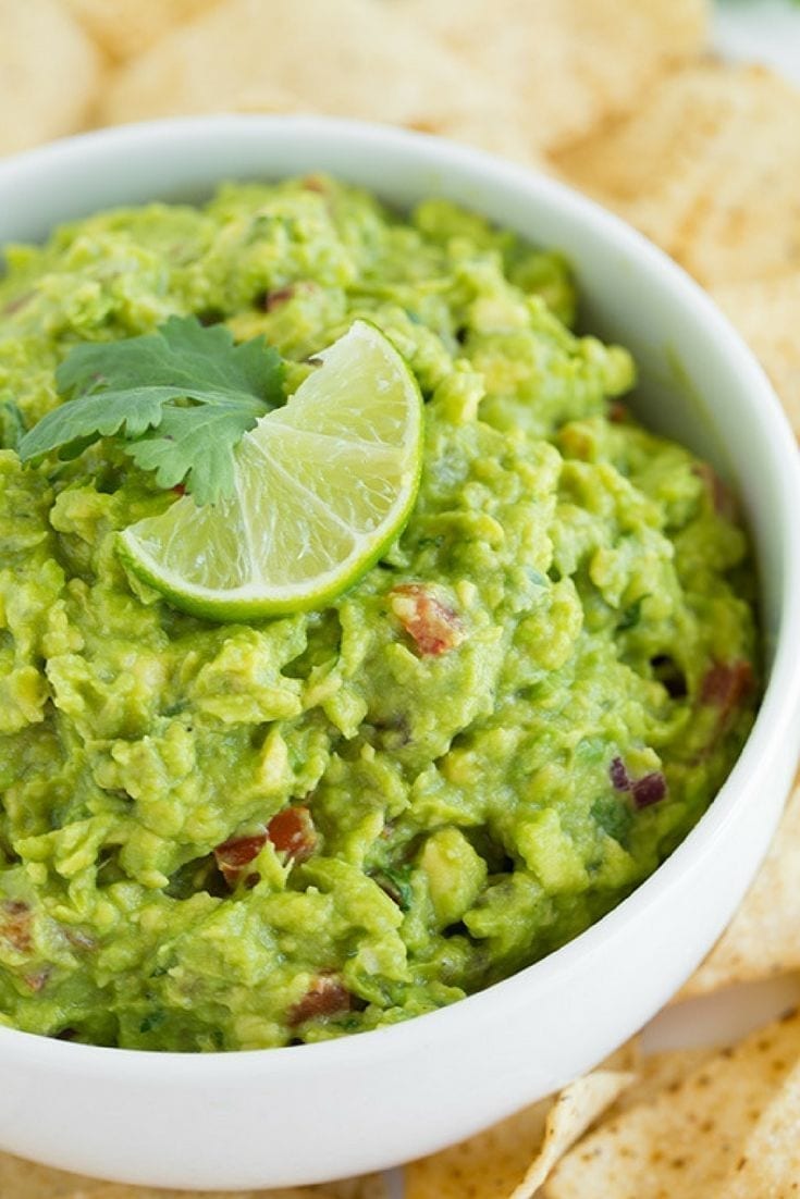 healthy easy guacamole recipe