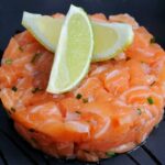 receta tartar de salmon ahumado y aguacate