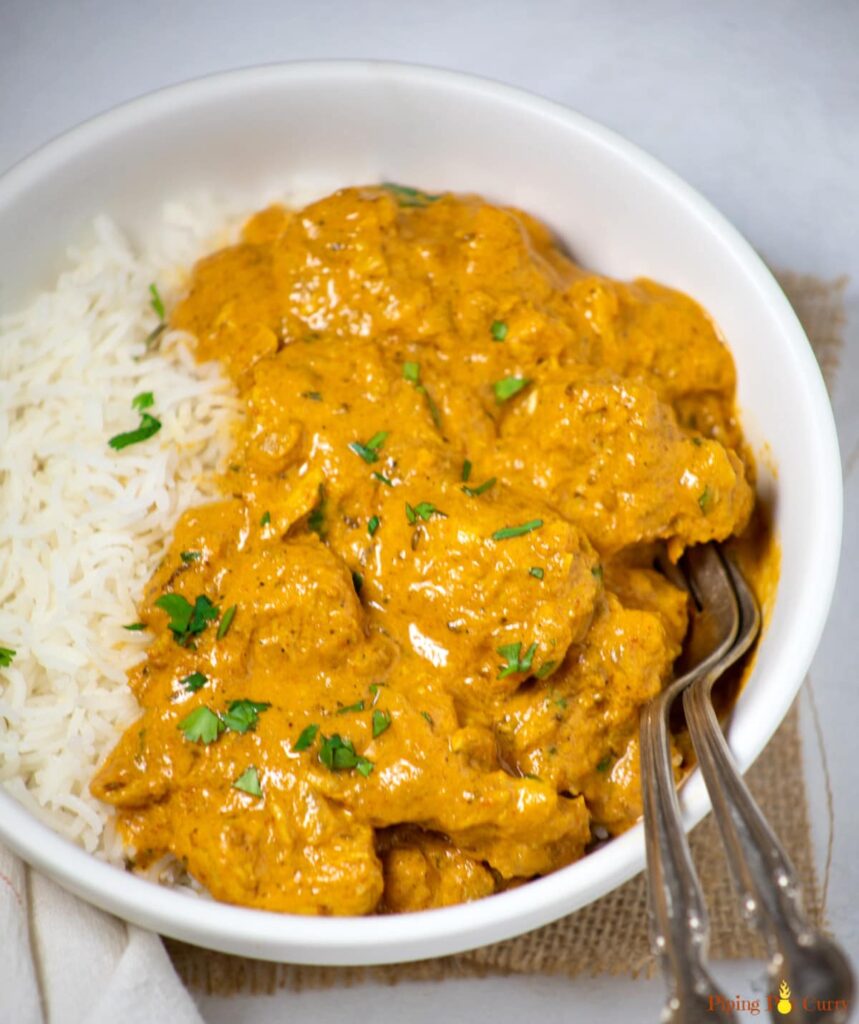 receta pollo al curry original