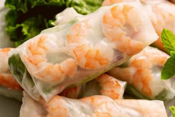 como hacer los rollitos vietnamitas o summer rolls receta