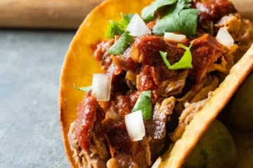 como hacer tacos de carnitas mexicanos
