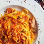 receta italiana de pasta con salsa de atun