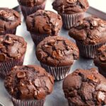 como hacer los muffins de chocolate